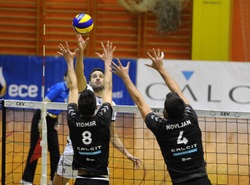 Dober odpor odbojkarjev Calcit Volleyballa