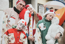 Dež ni prestrašil pustnih šem na tradicionalnem kamniškem karnevalu