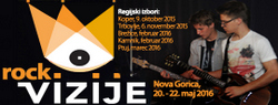 Natečaj za mlade rock skupine za Festival Rock Vizije 2016