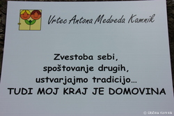 Zvestoba sebi, spoštovanje drugih, ustvarjanje tradicije