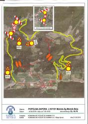 Začasna sprememba prometnega režima – popolna zapora v Motniku