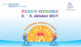 Od 2. do 8. oktobra 2017 obeležujemo Teden otroka