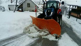 Zimske razmere v občini Kamnik do 13. ure