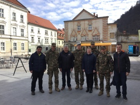 Priprave na kamniški kros in vojaško svetovno prvenstvo v polnem teku