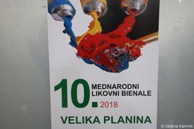 Odprtje razstave »10. mednarodni likovni bienale Velika planina«