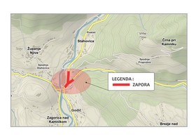 Obvestilo o popolni zapori križišča v Stahovici od sobote, 5. septembra 2020, od 19. ure do nedelje, 6. septembra 2020, do 5. ure