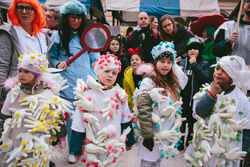 Pustne šeme vseh oblik in velikosti obiskale Kamniški karneval