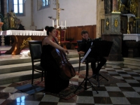 Duo Vita &amp; Žan v cerkvi Sv. Lenarta