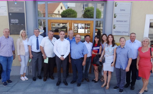 OBISK DELEGACIJE IZ SRBSKE OBČINE KNIĆ