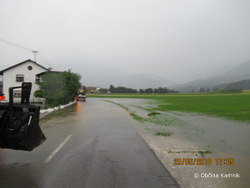 Obvestilo občankam in občanom glede zbiranja informativnih prijav škode na objektih in infrastrukturi