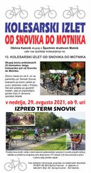 Kolesarski izlet od Snovika do Motnika