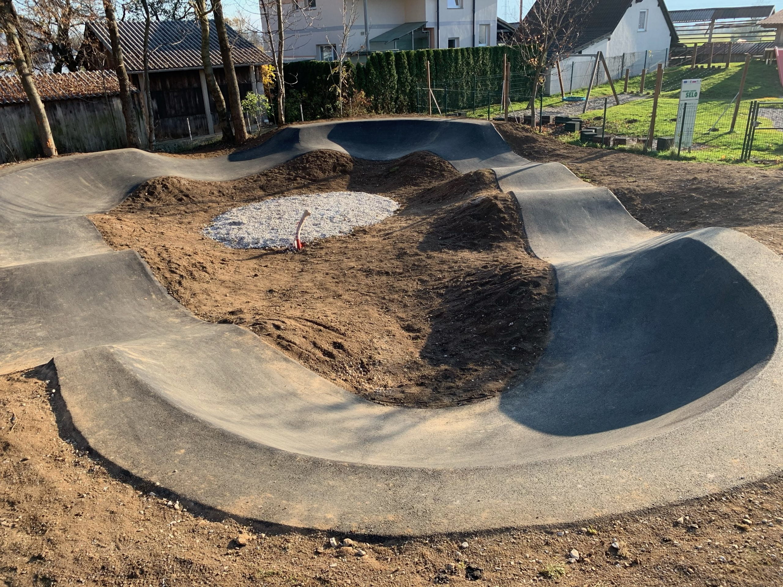 Pump track na Selu