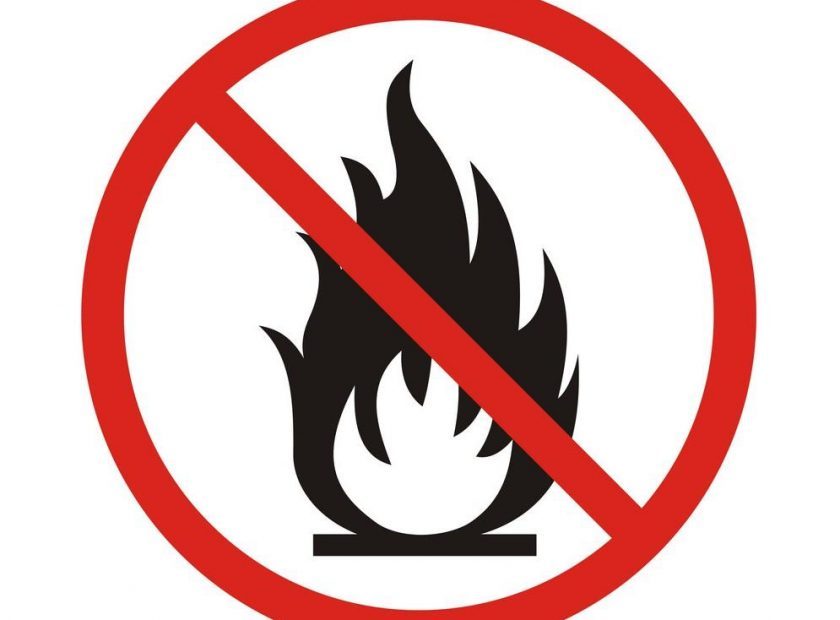 prepovedano kurjenje