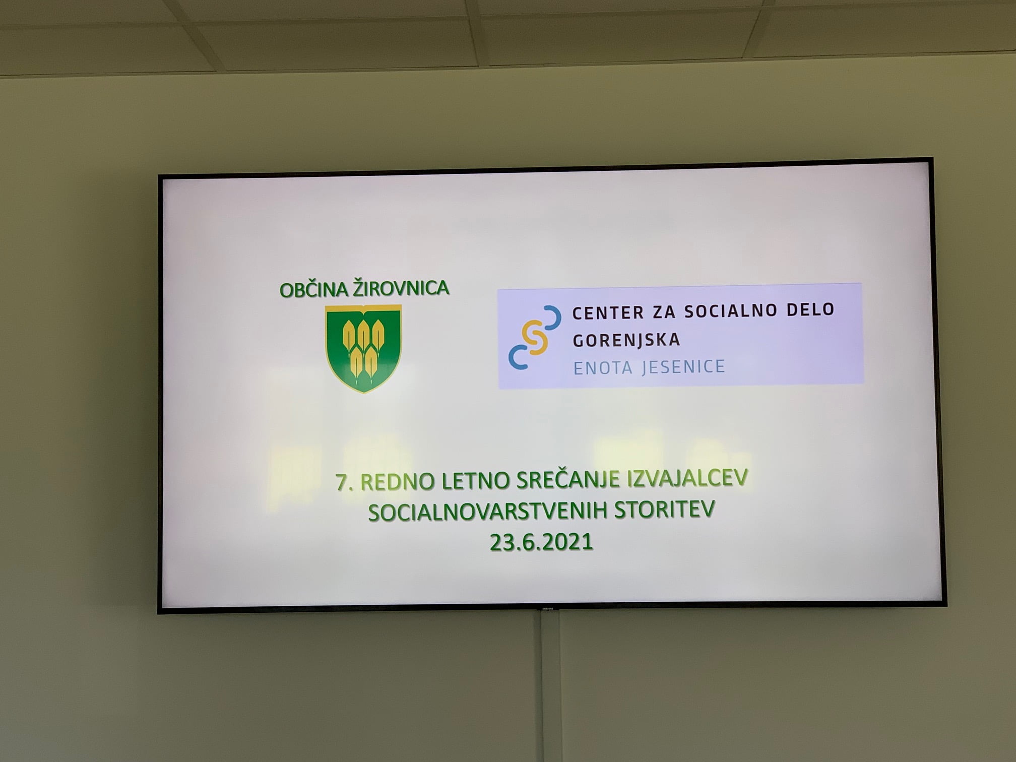 srečanje izvajalcev socialno varstvenih storitev