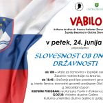 Vabilo na prireditev ob Dnevu državnosti v petek, 24.6.2022