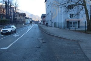 kraj dogodka prometne nesreče Jesenice