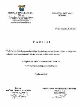 VABILO - temeljni kamen mrliška vežica Negova-12.10.2021