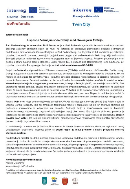 Sporočilo za medije  bilateralno srečanje županov-SI-AT-06.11.2024