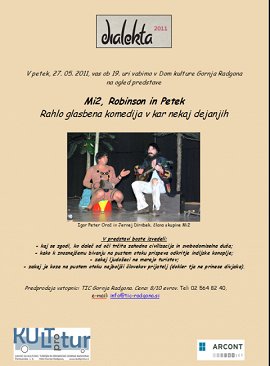 Predstava Mi2, Robinson in Petek-27.05.2011-plakat.jpg
