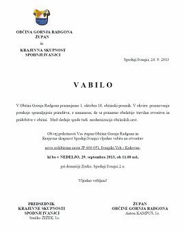 Vabilo-OtvoritevJP 606 051 Ivanjski Vrh - Kukovec-29.09.2013.jpg
