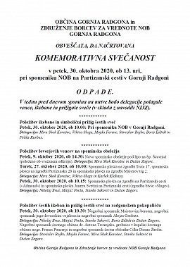 Obvestilo-KOMEMORACIJA V GR-ODPADE-30.10.2020
