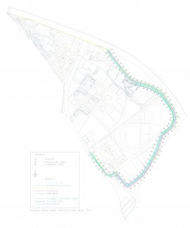 SPJ-Obnova visokovodnega nasipa ob reki Muri v Gornji Radgoni v letu 2021-Situacija GR nove koord PREDVIDENO-ModelA0