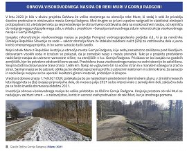 Članek-Obnova visokovodnega nasipa ob reki MUri v GR-glasilo-mar-2021
