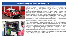 Članek-Sofinanciranje nabave gasilskega vozila-glasilo