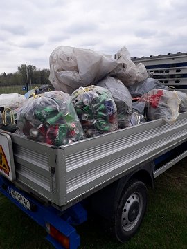 Informacija o izvedeni čistilni akciji Očistimo občino Gornja Radgona-22.04.2021-čistilna akcija