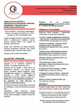 Zavod Od Blizu - PREDSTAVITEV BREZPLAČNIH TEMATSKIH DELAVNIC