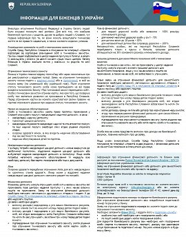 Infolist informacije za begunce iz Ukrajine obcine-UKR