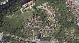 območje delne zapore na Grajski cesti